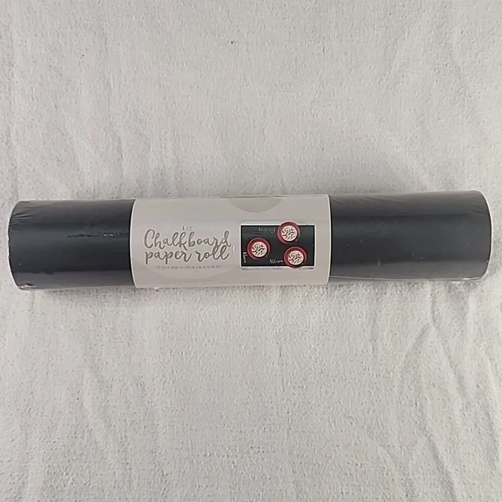 Chalkboard Paper Roll Chalk Board Paint Alternative 12